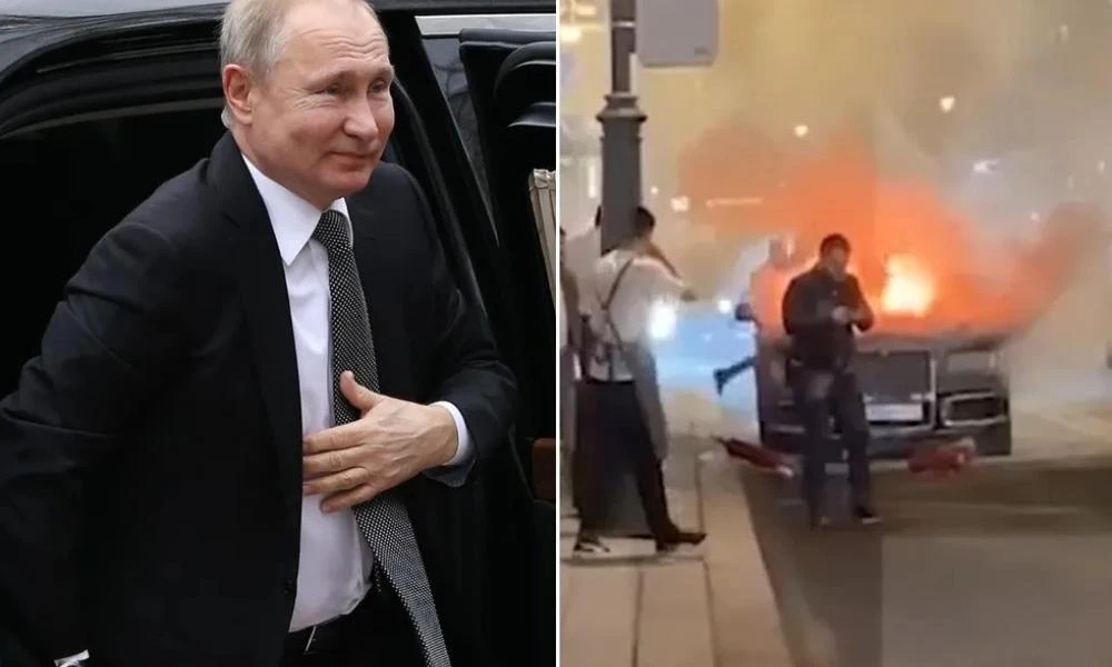 Συναγερμός στην Μόσχα: Έκρηξη σε λιμουζίνα του Πούτιν